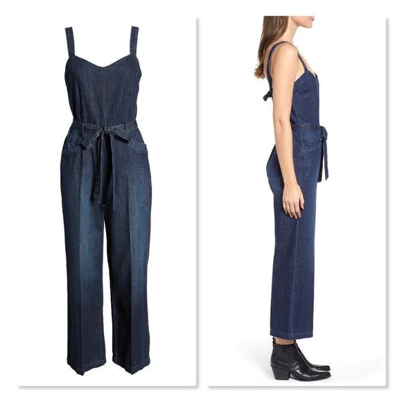 PAIGE Emma Denim Jumpsuit size XS. Excellent, gently worn condition - Picture 2 of 15
